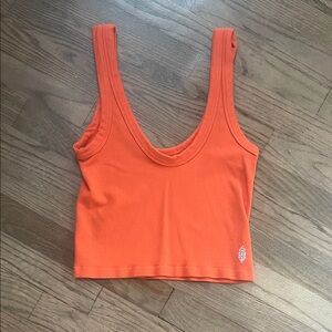 Free People Orange Women's Tank